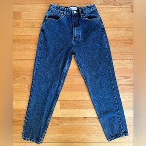 Zara High Rise Straight Jeans